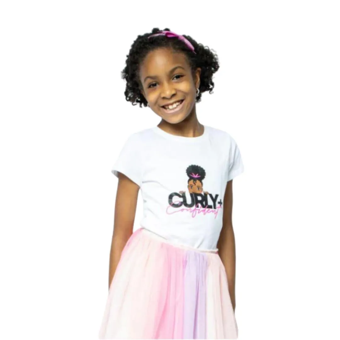 Curly Confident™: Girls Statement Tees