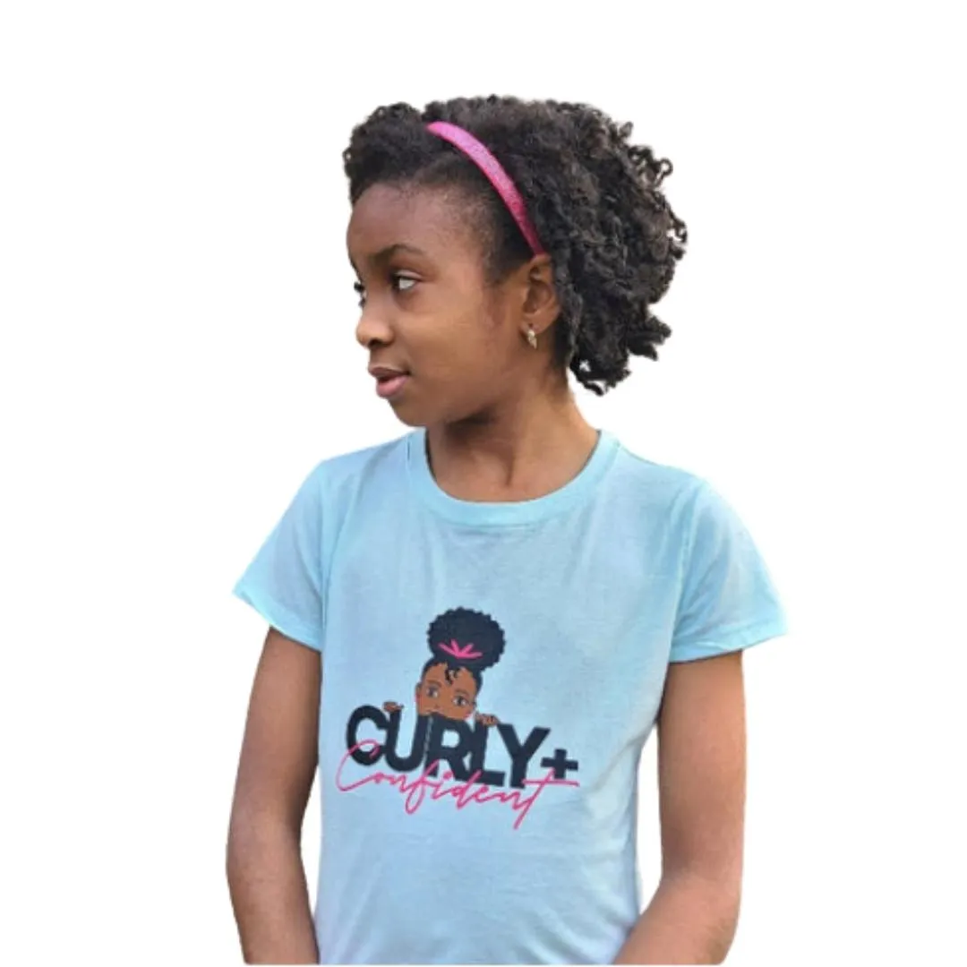 Curly Confident™: Girls Statement Tees