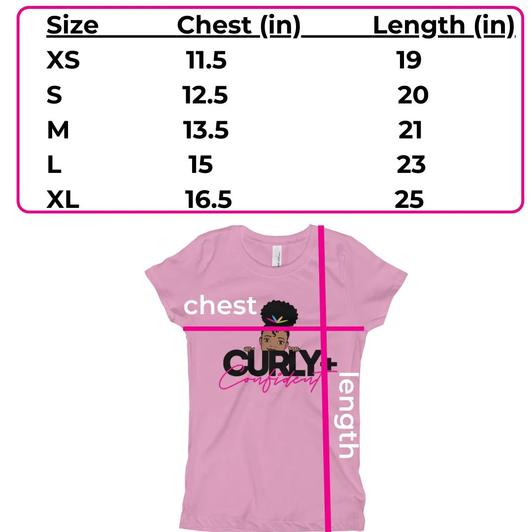 Curly Confident™: Girls Statement Tees