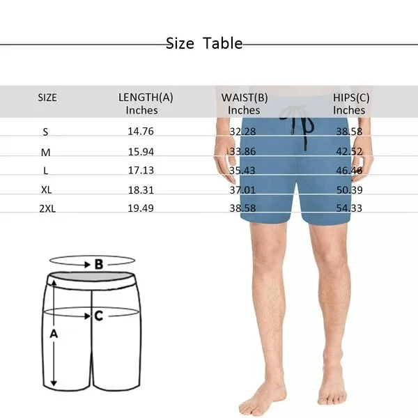 Custom Dog's Face Seamless Men's All Over Print T-shirt Lightweight Breathable Shorts Suits