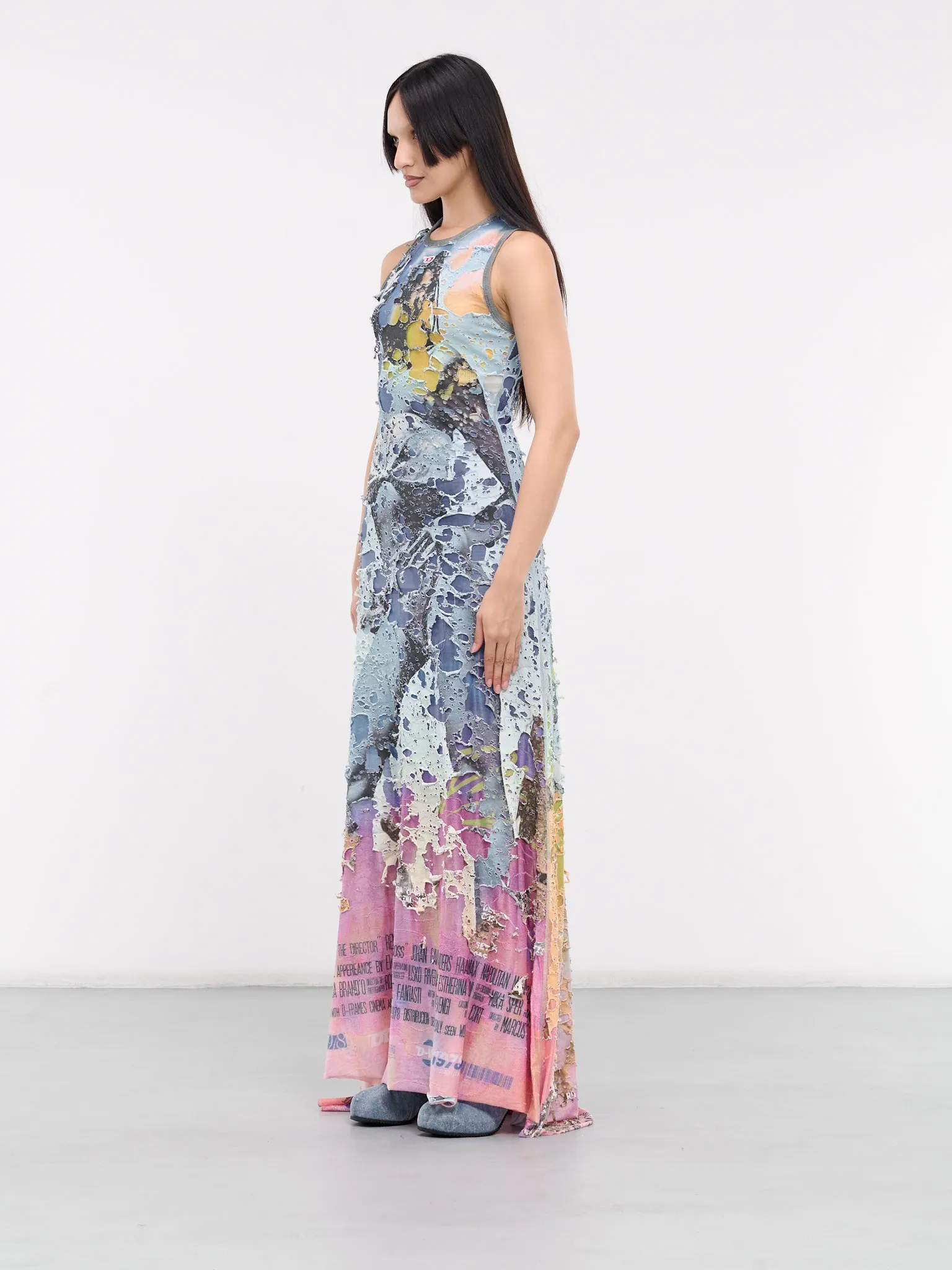 D-Leele Dress (A13582-D-LEELE-MEDIUM-BLUE-CHE)