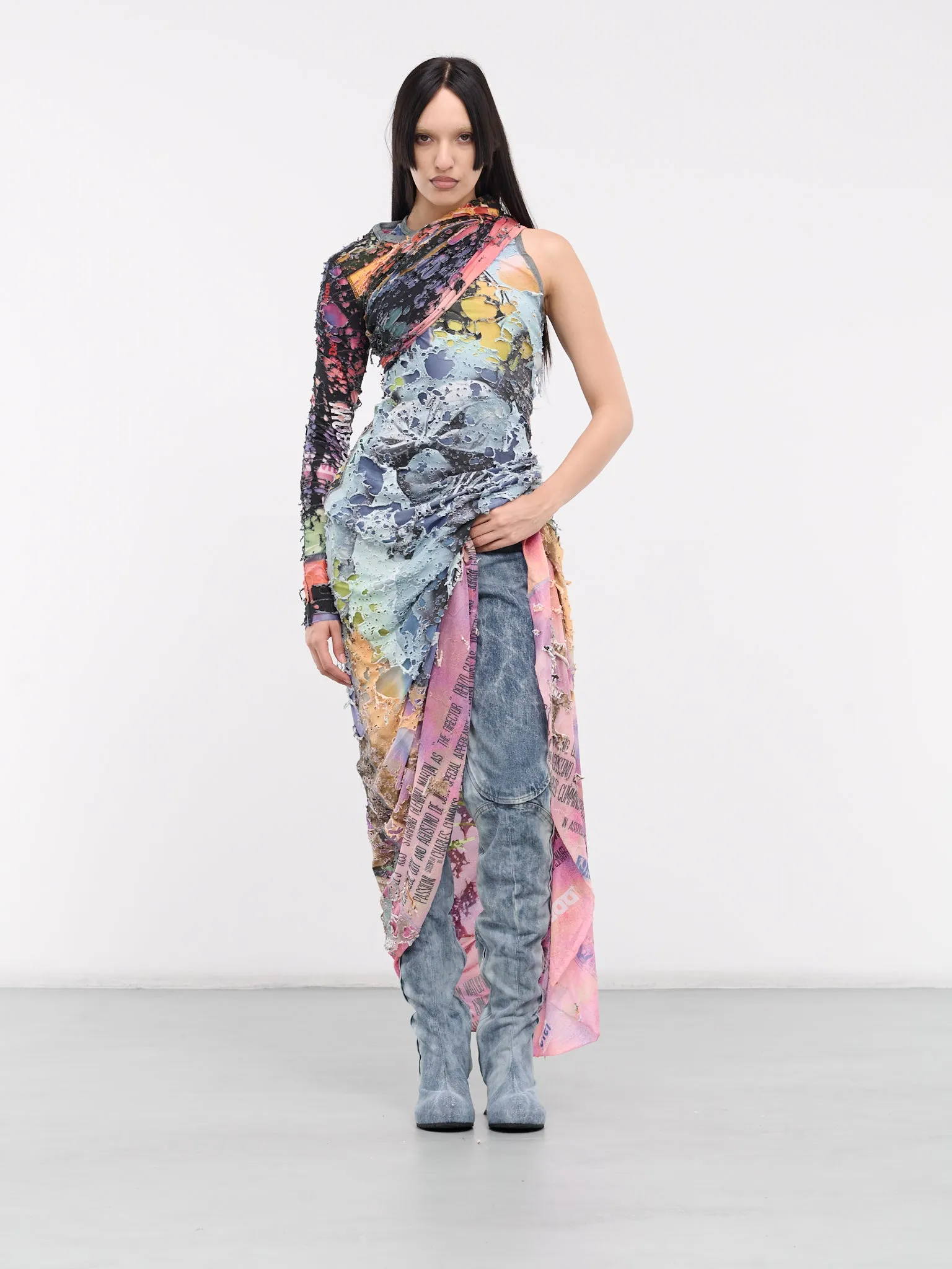 D-Leele Dress (A13582-D-LEELE-MEDIUM-BLUE-CHE)