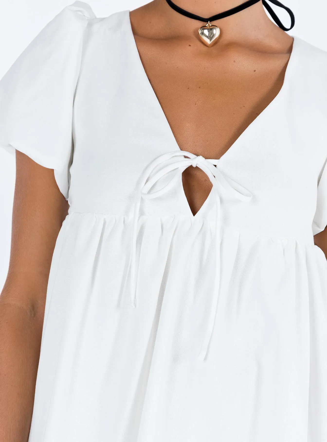 Daxton Mini Dress White