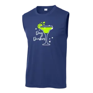 Day Dinker Pickleball Lime | Men's Sleeveless Athletic Shirt | 100% Polyester