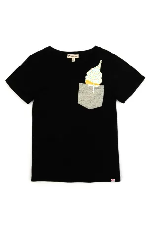 Day Trip Tee In Black by Appaman