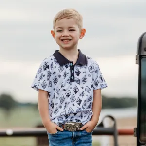 Diamond Polo Shirt Toddler (2T-5T)