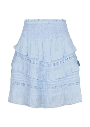 Donna S Voile Skirt - Light Blue