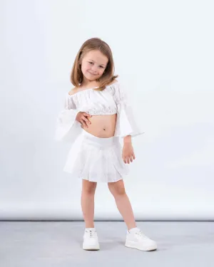 Embroidered skirt