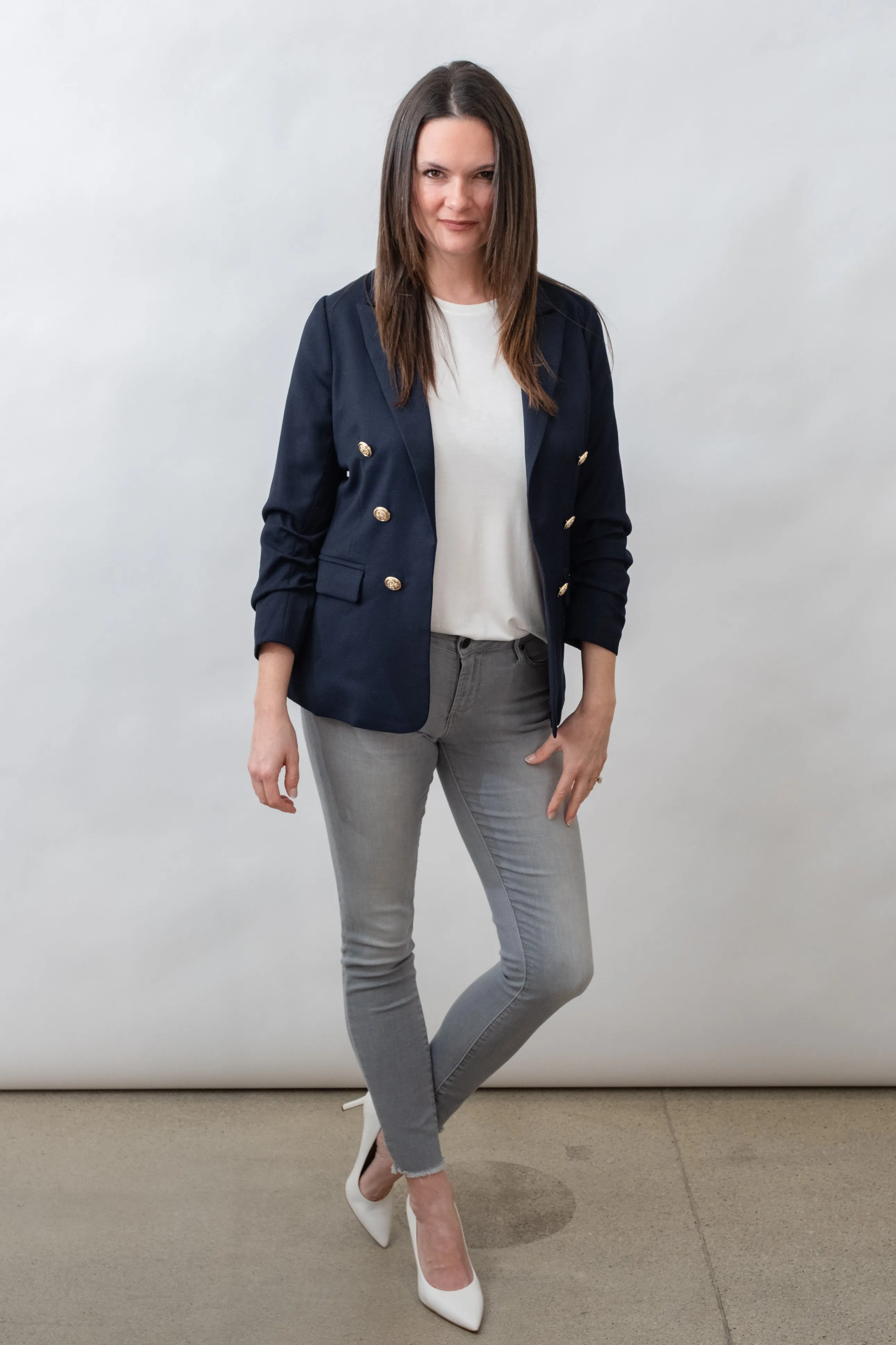 Felicity Navy Blazer