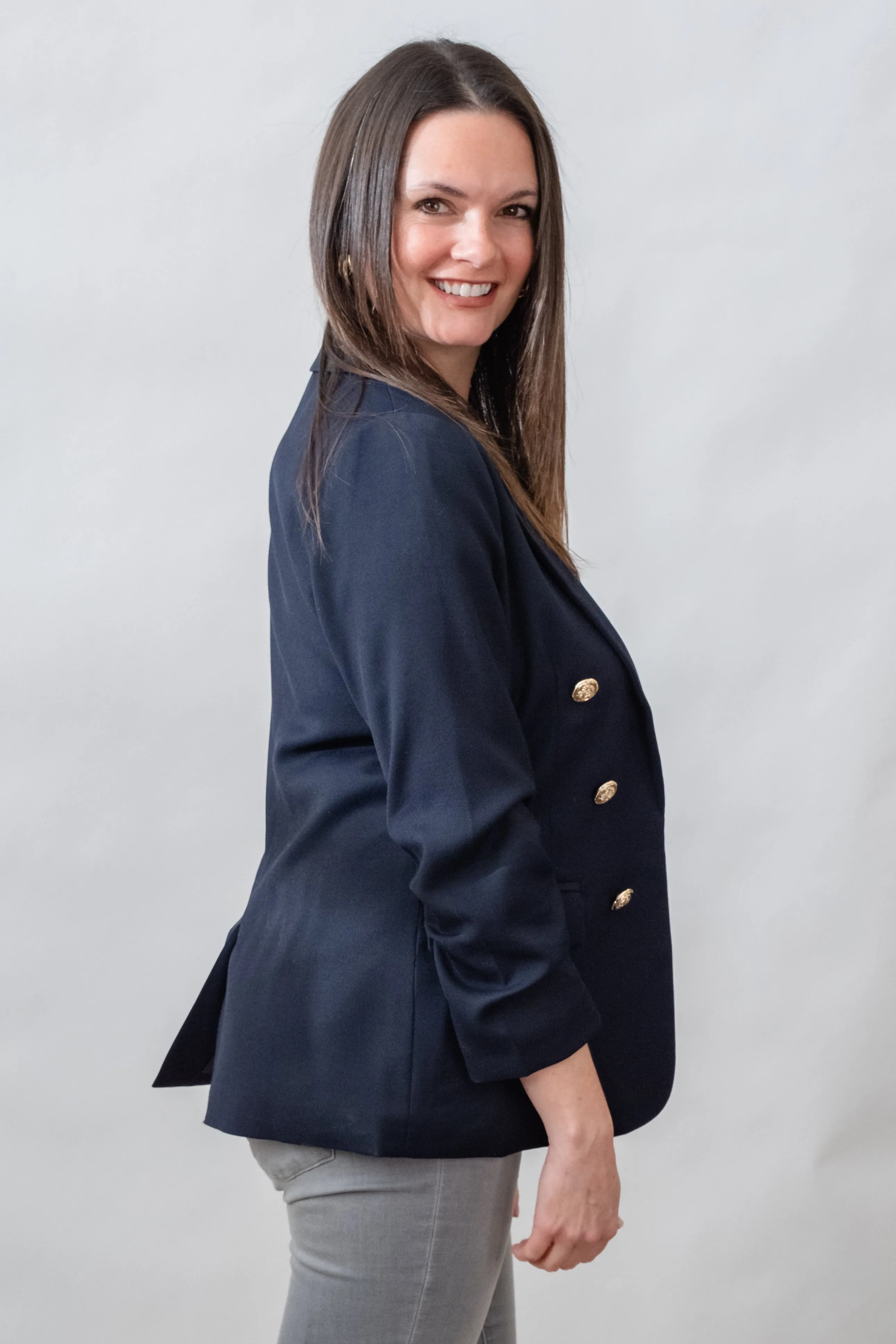 Felicity Navy Blazer