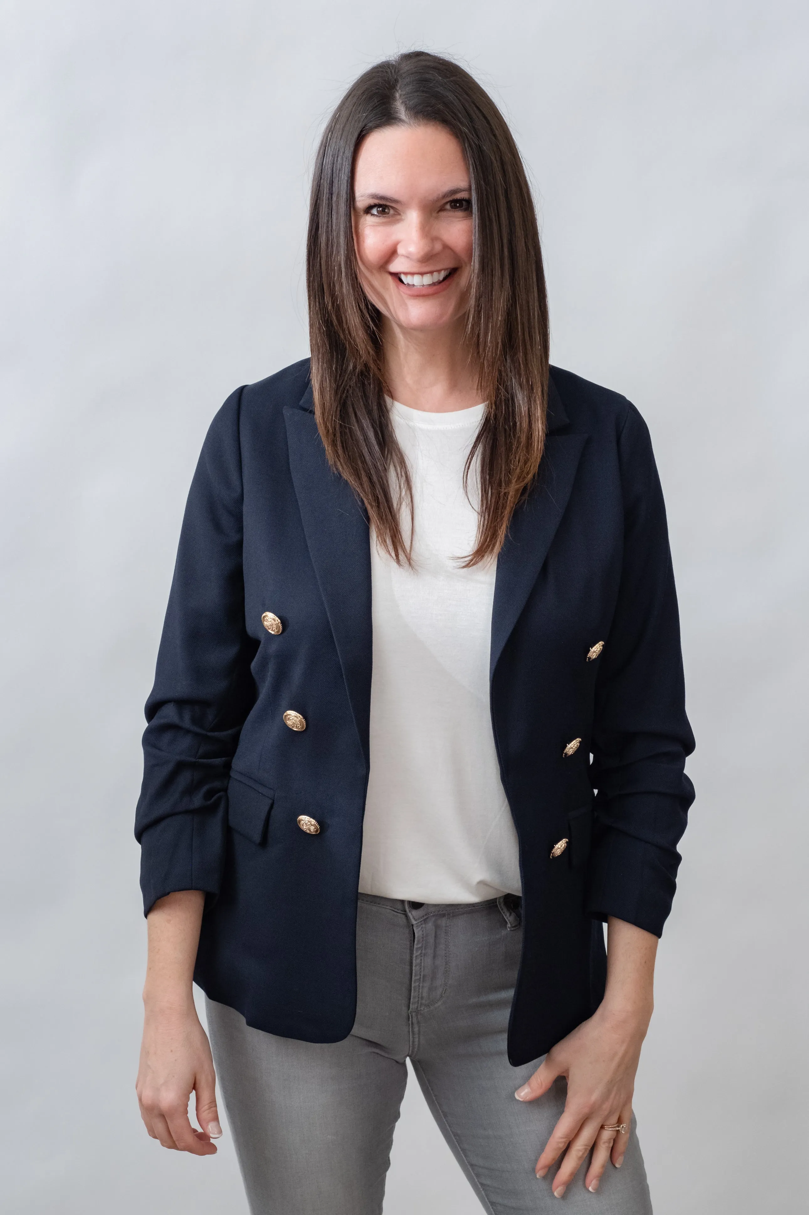 Felicity Navy Blazer