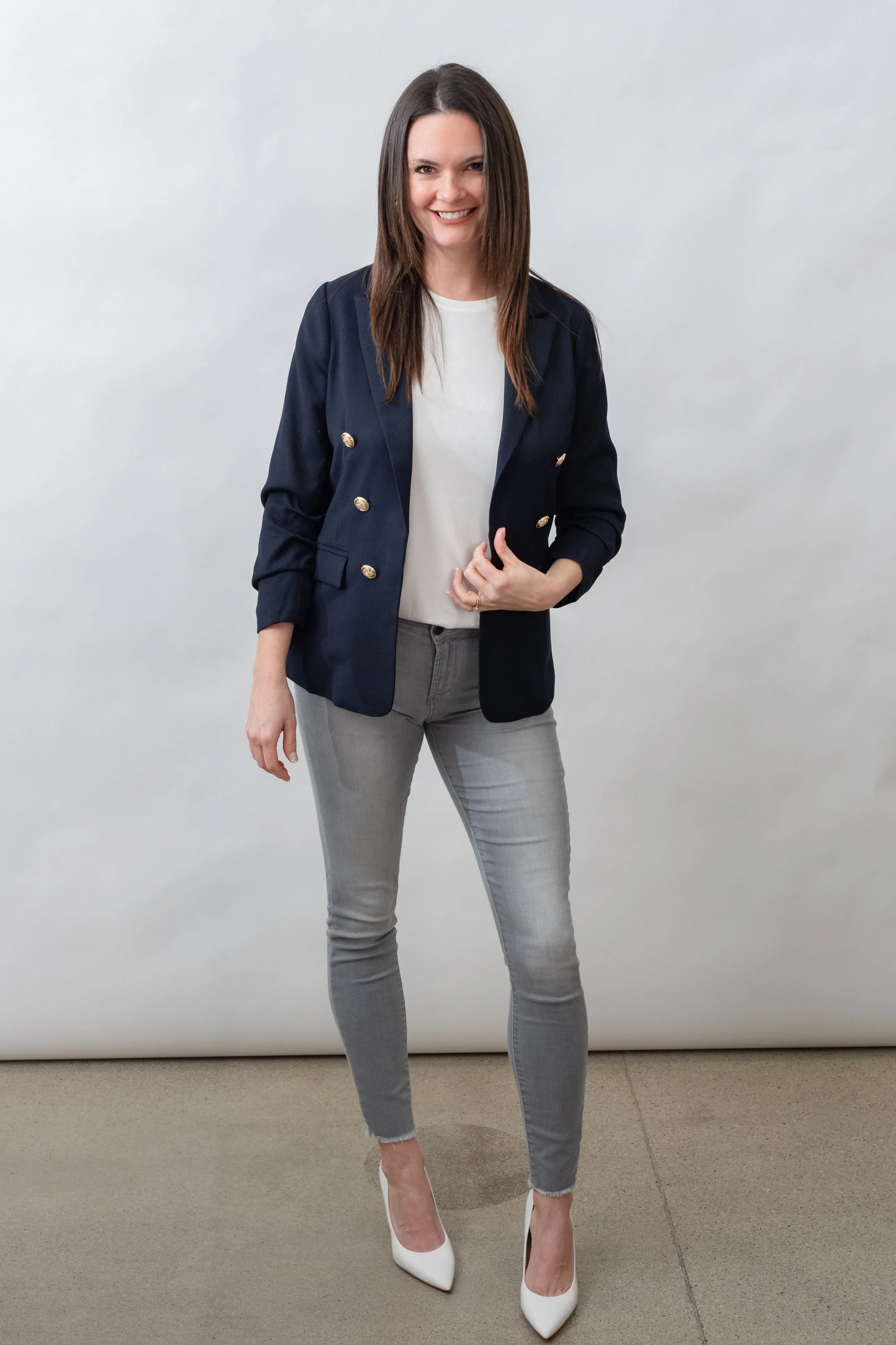 Felicity Navy Blazer
