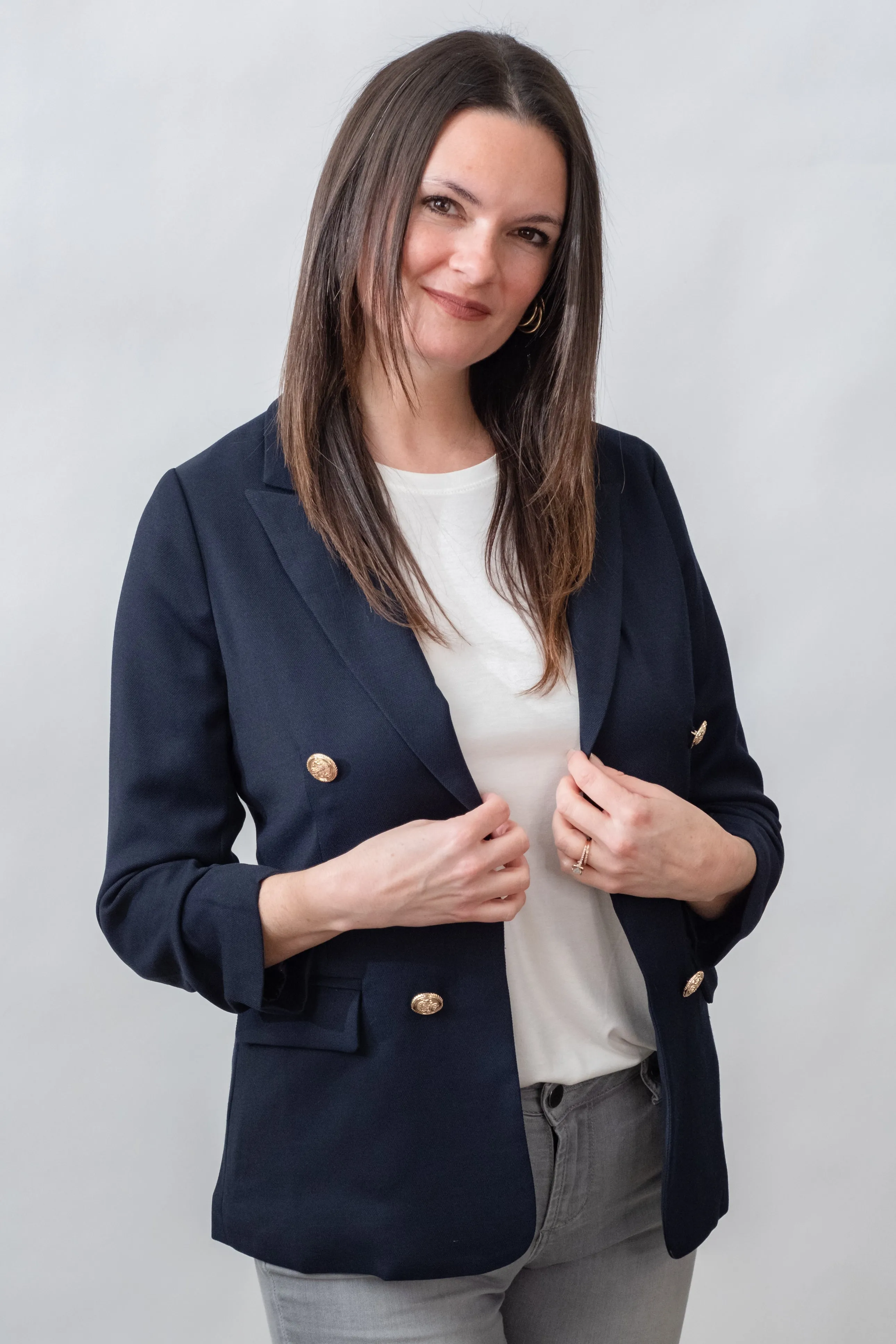 Felicity Navy Blazer