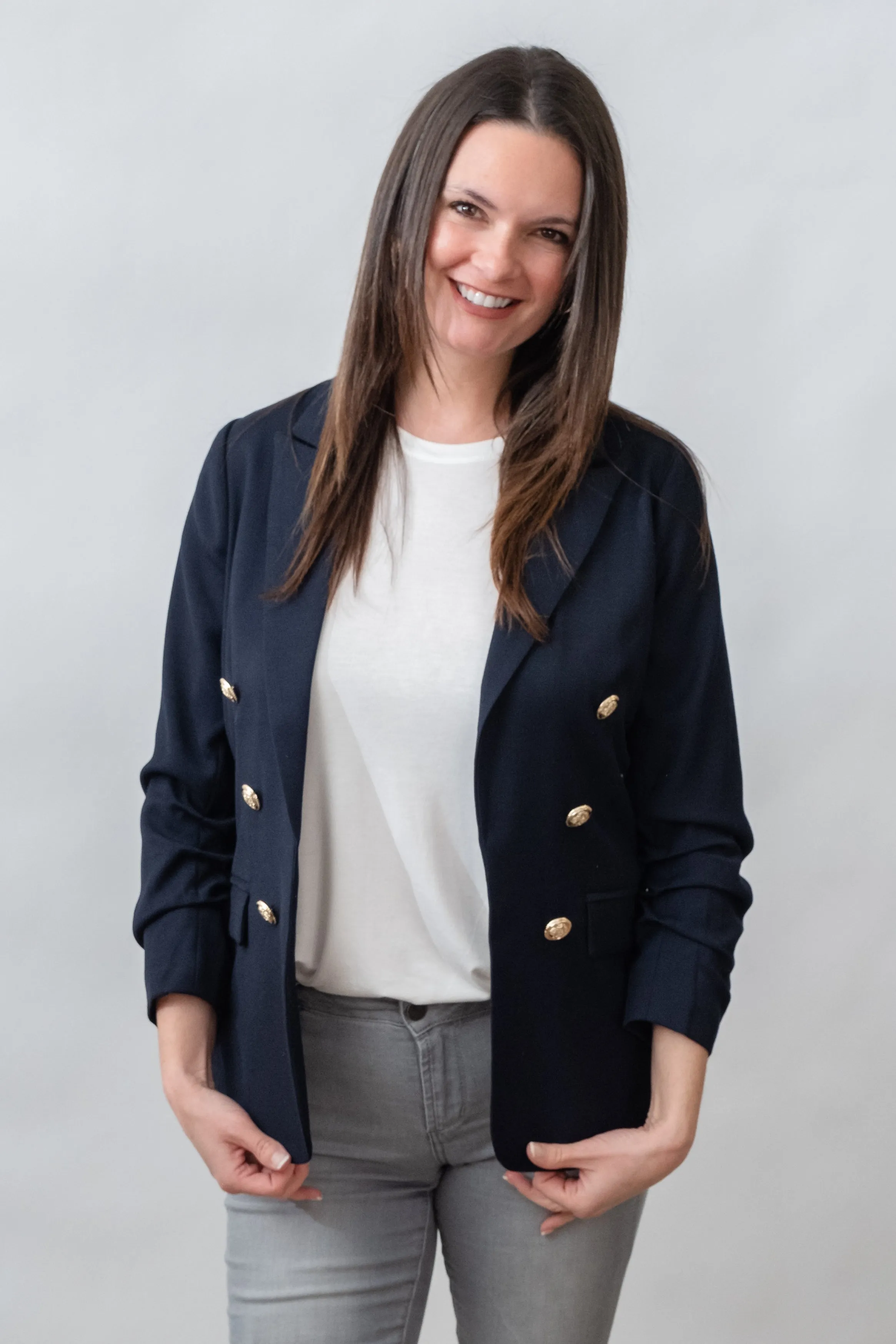 Felicity Navy Blazer