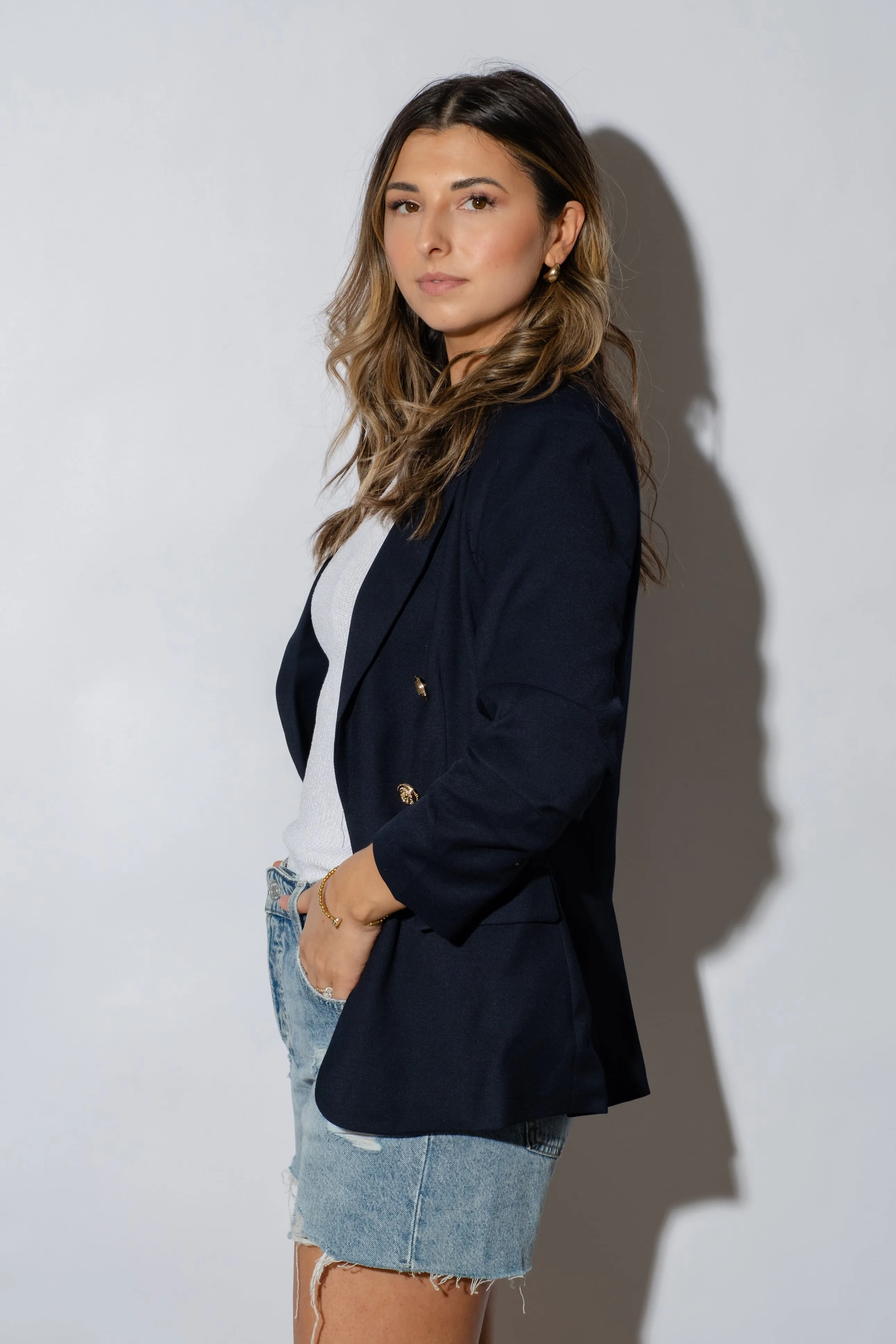 Felicity Navy Blazer