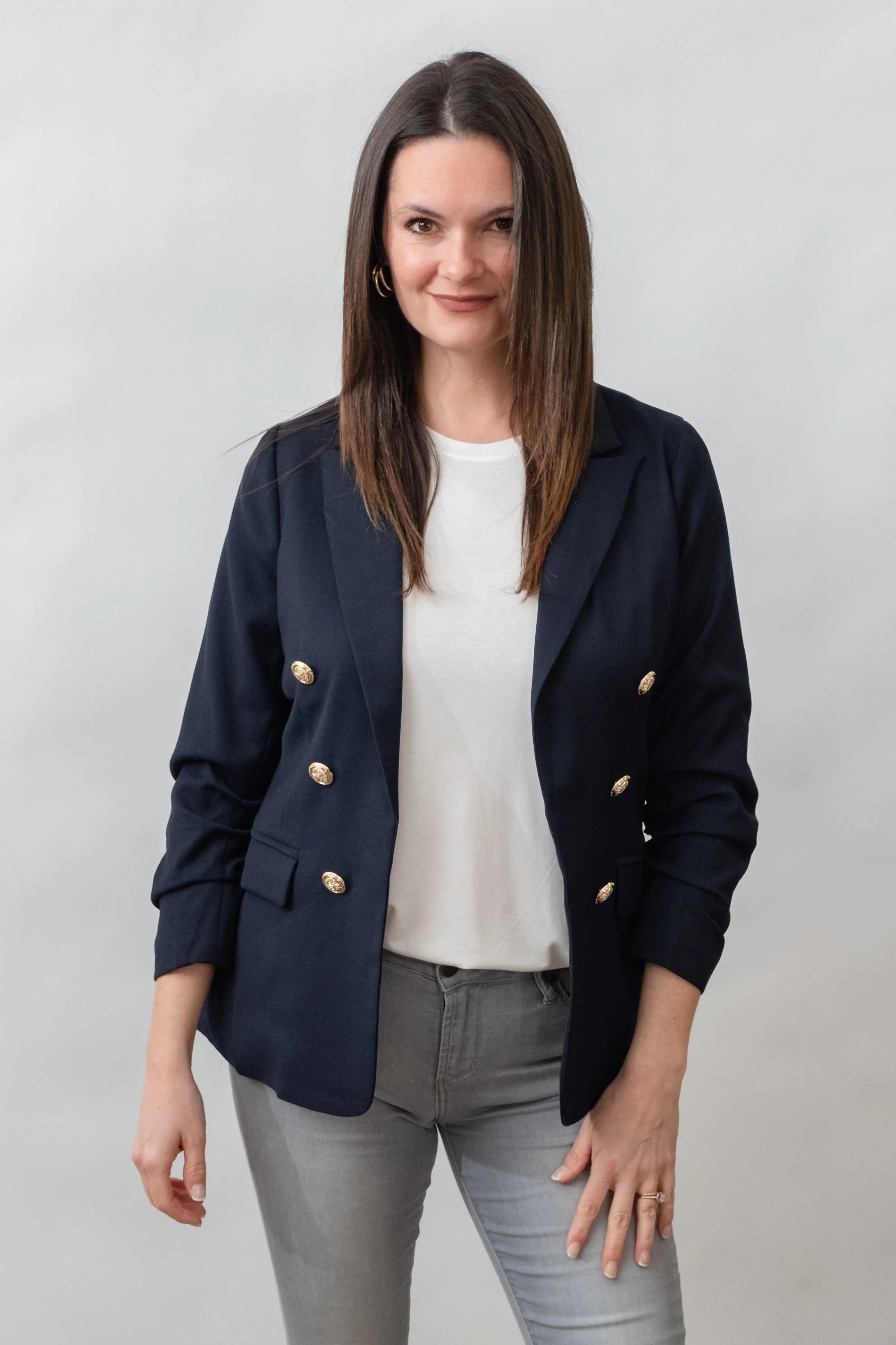 Felicity Navy Blazer
