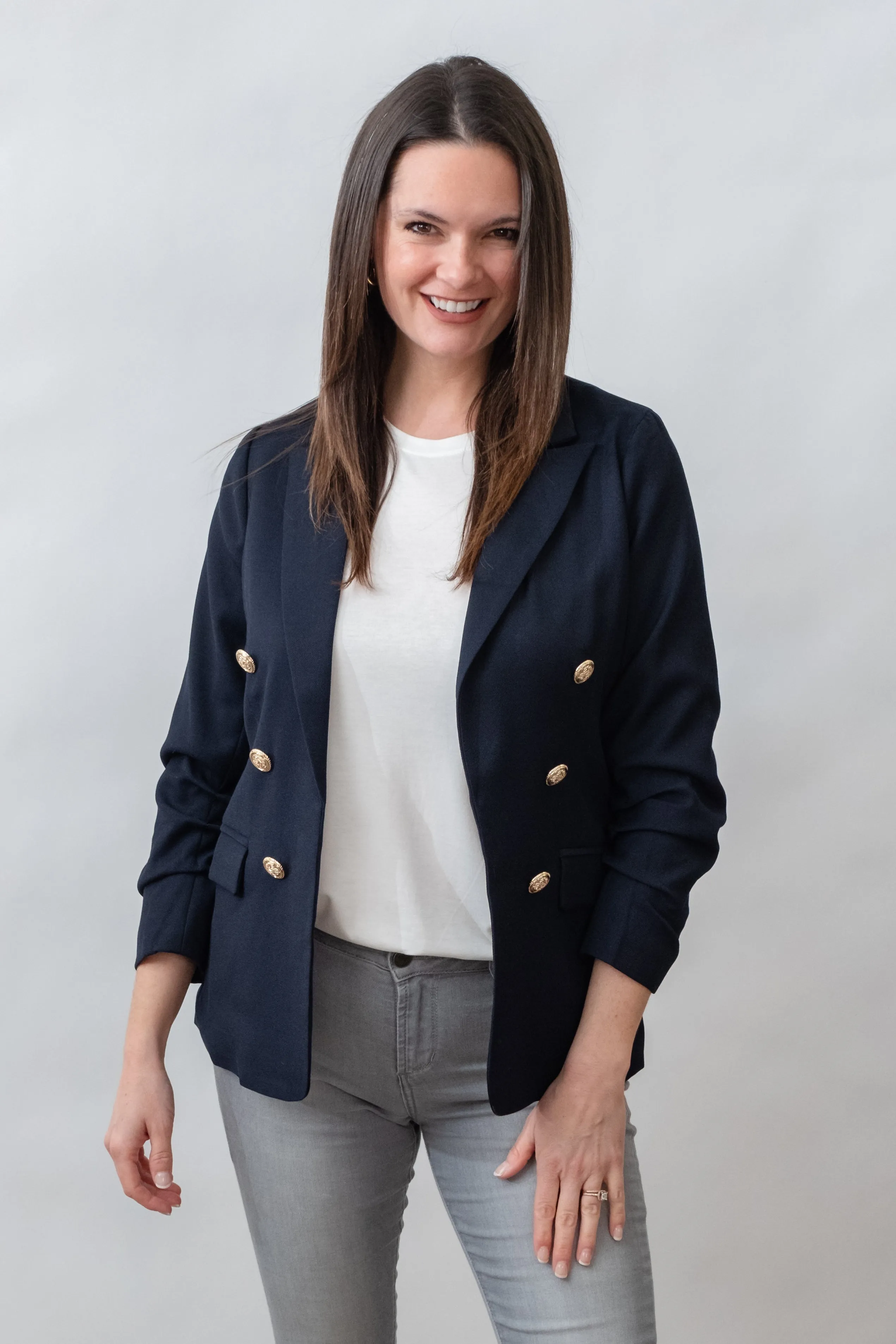Felicity Navy Blazer