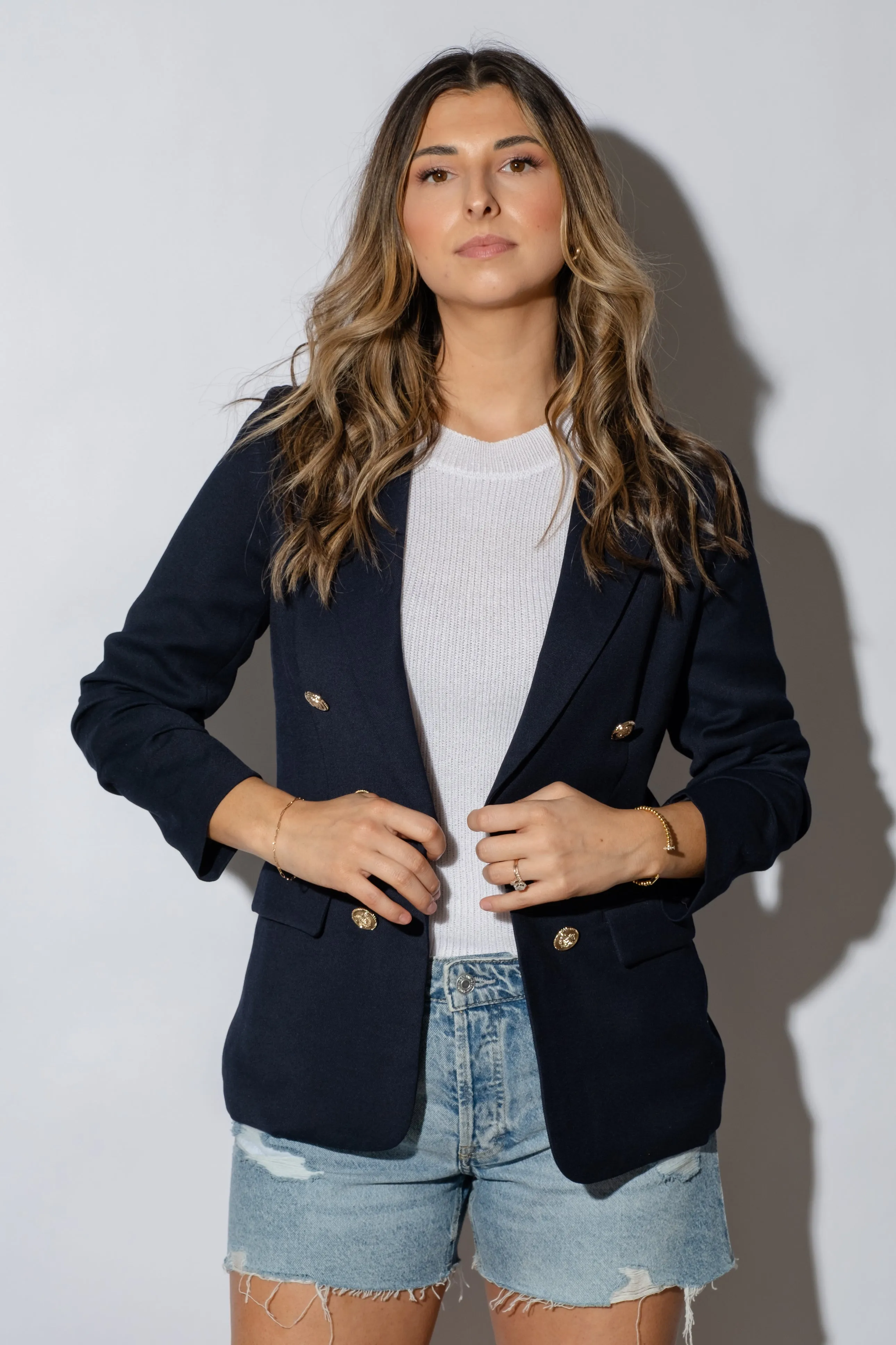 Felicity Navy Blazer