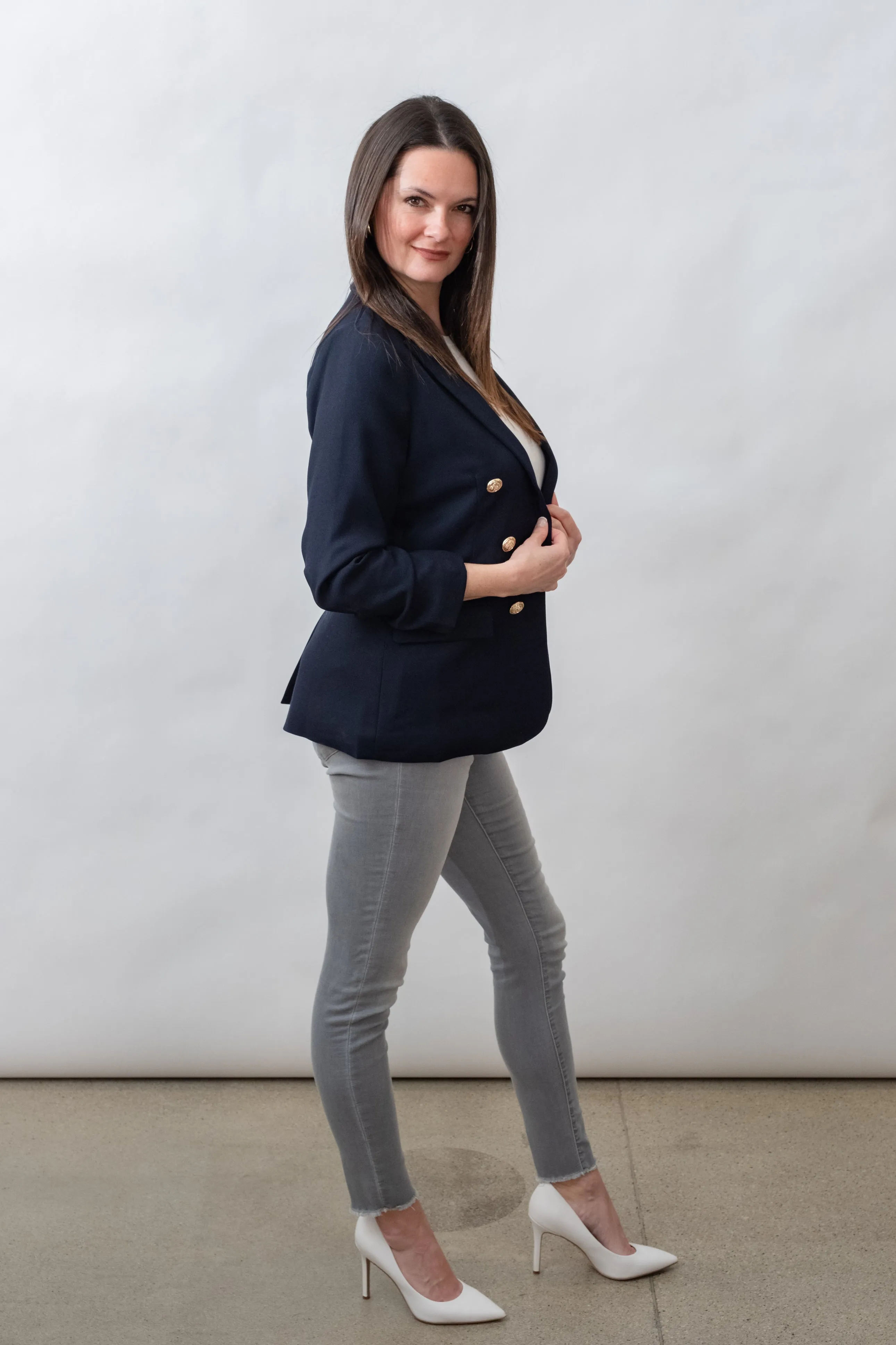 Felicity Navy Blazer