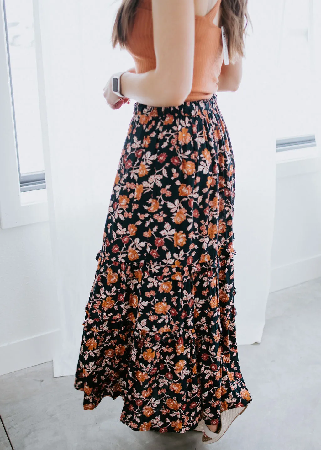 Field Day Floral Maxi Skirt