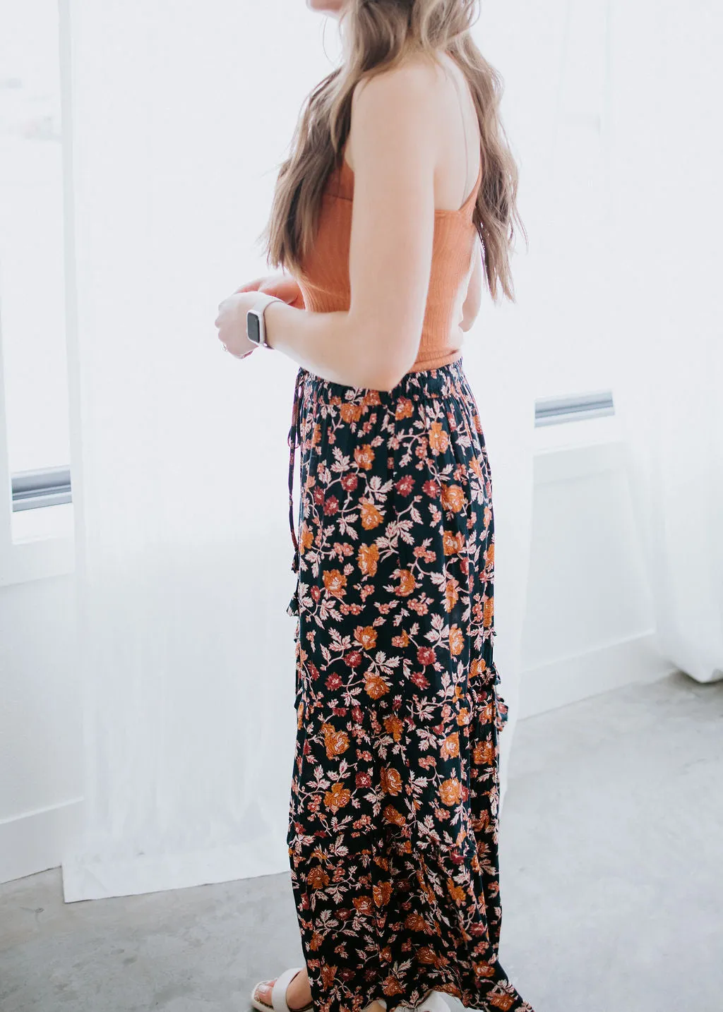Field Day Floral Maxi Skirt
