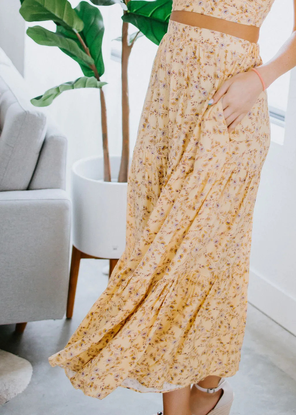 First Pick Maxi Skirt