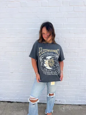 Fleetwood Mac Graphic Tee • Charcoal
