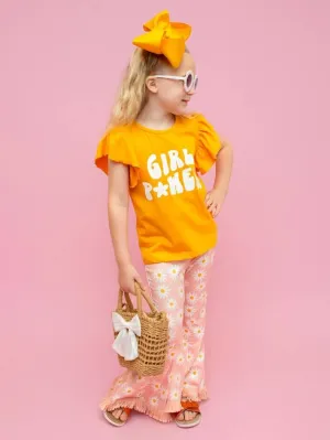 Girl Power Flare Pants Set