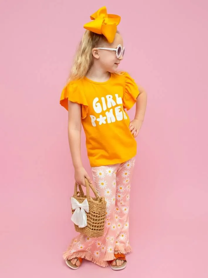 Girl Power Flare Pants Set