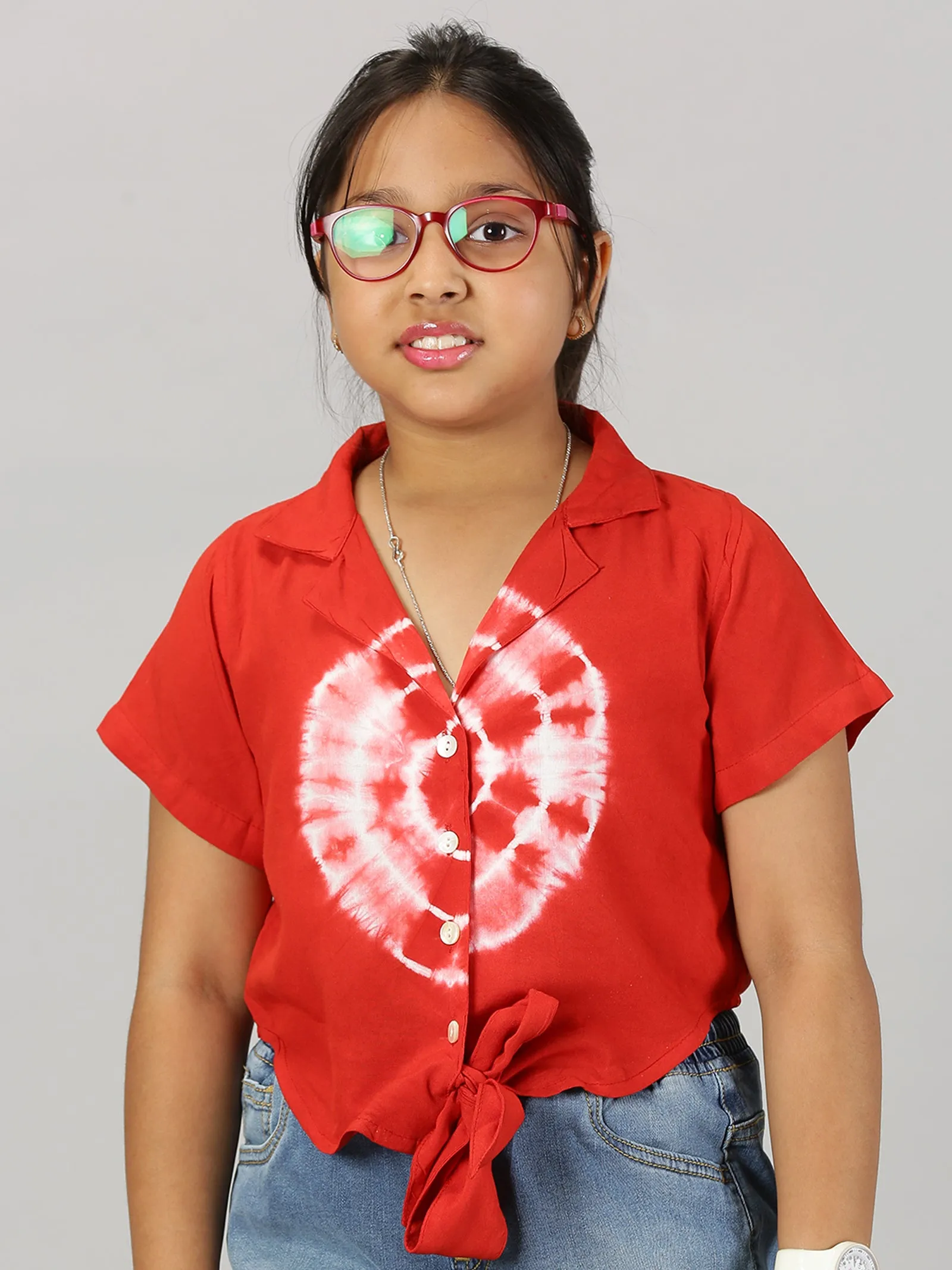 Girls Tie up Shirt Top