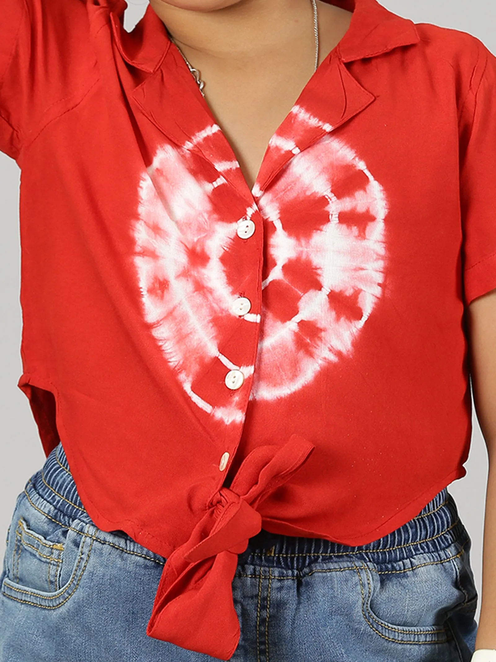 Girls Tie up Shirt Top
