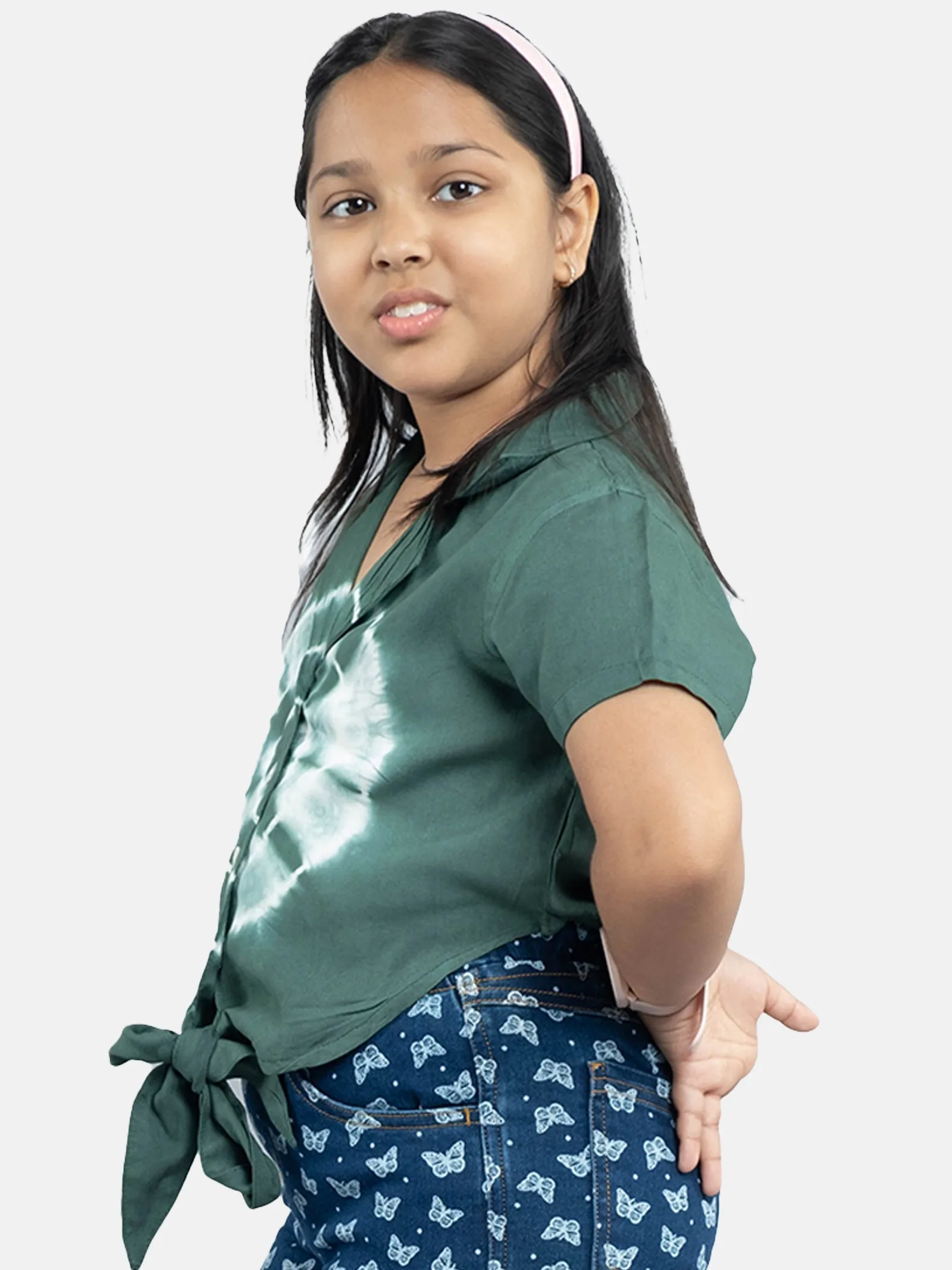 Girls Tie up Shirt Top
