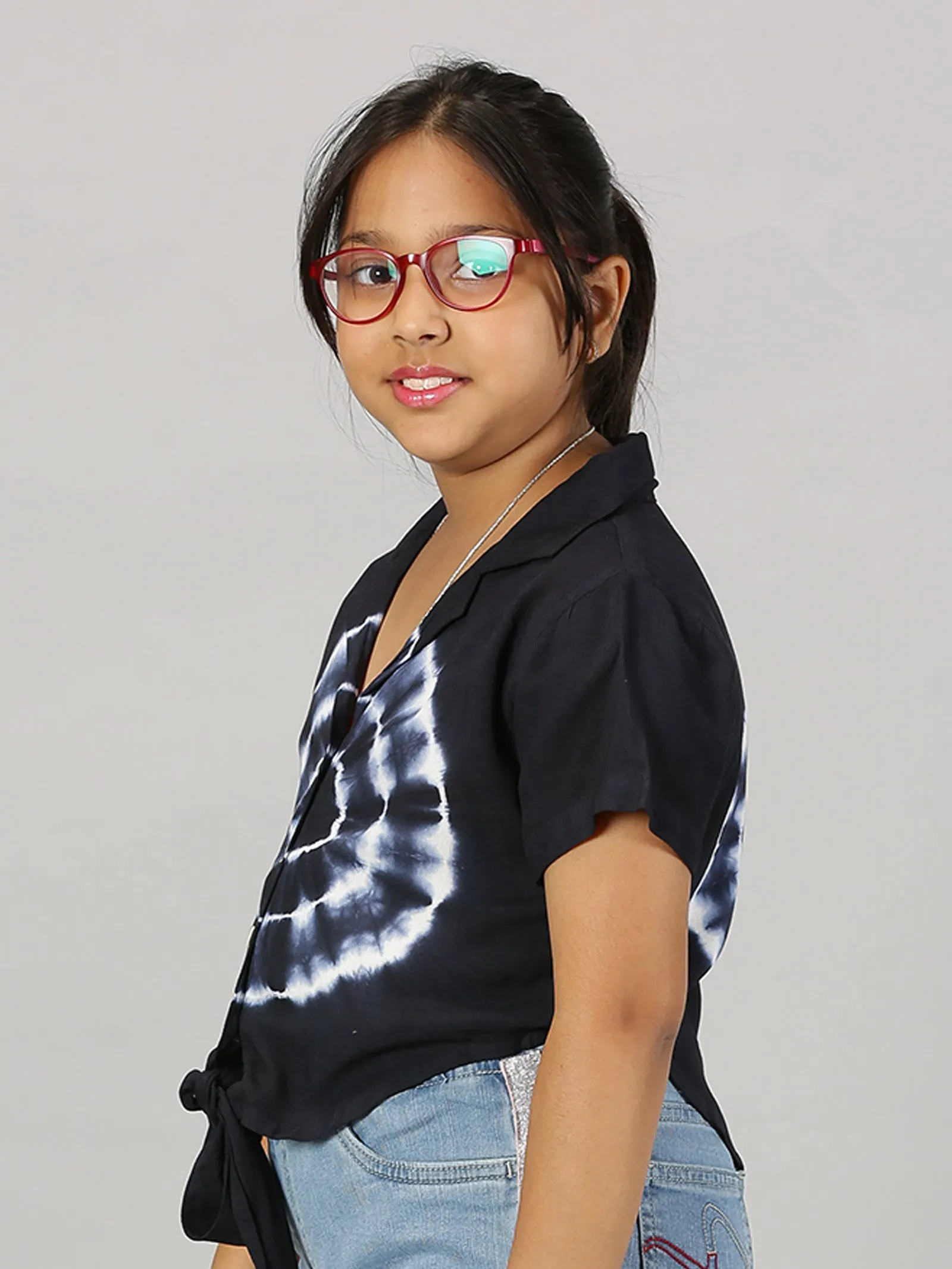 Girls Tie up Shirt Top