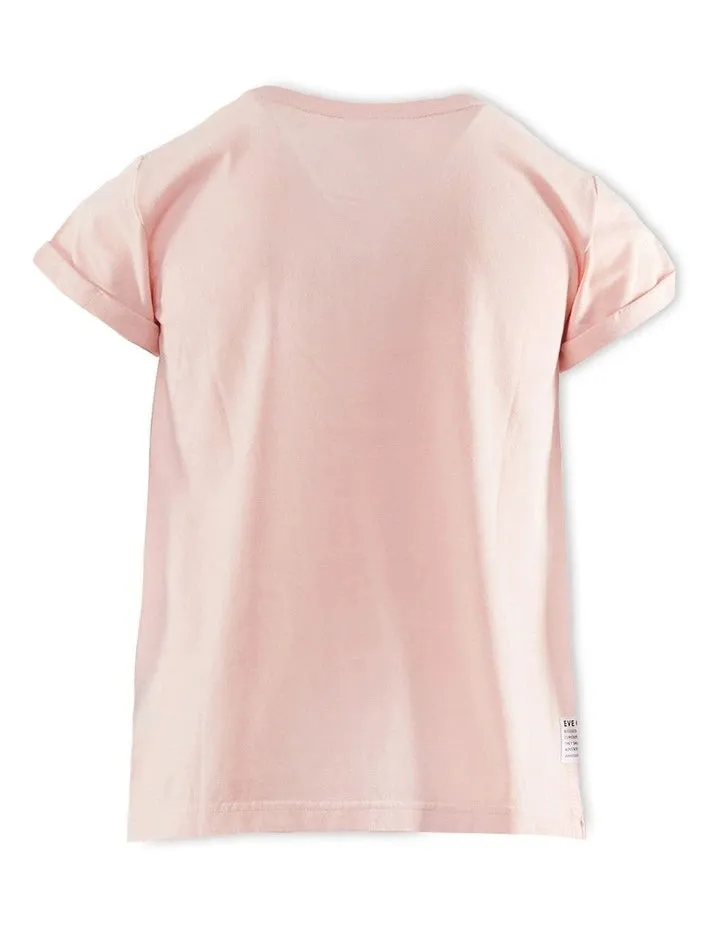 Girls Washed Tee by Eve Girl