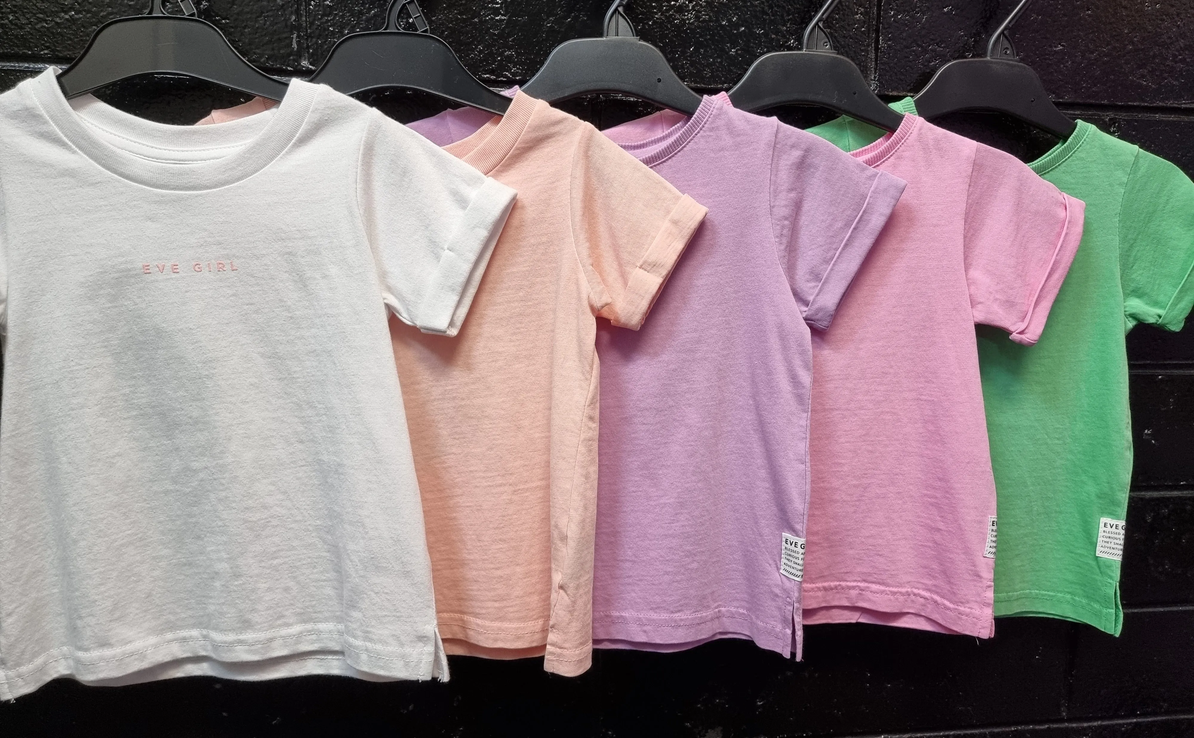 Girls Washed Tee by Eve Girl