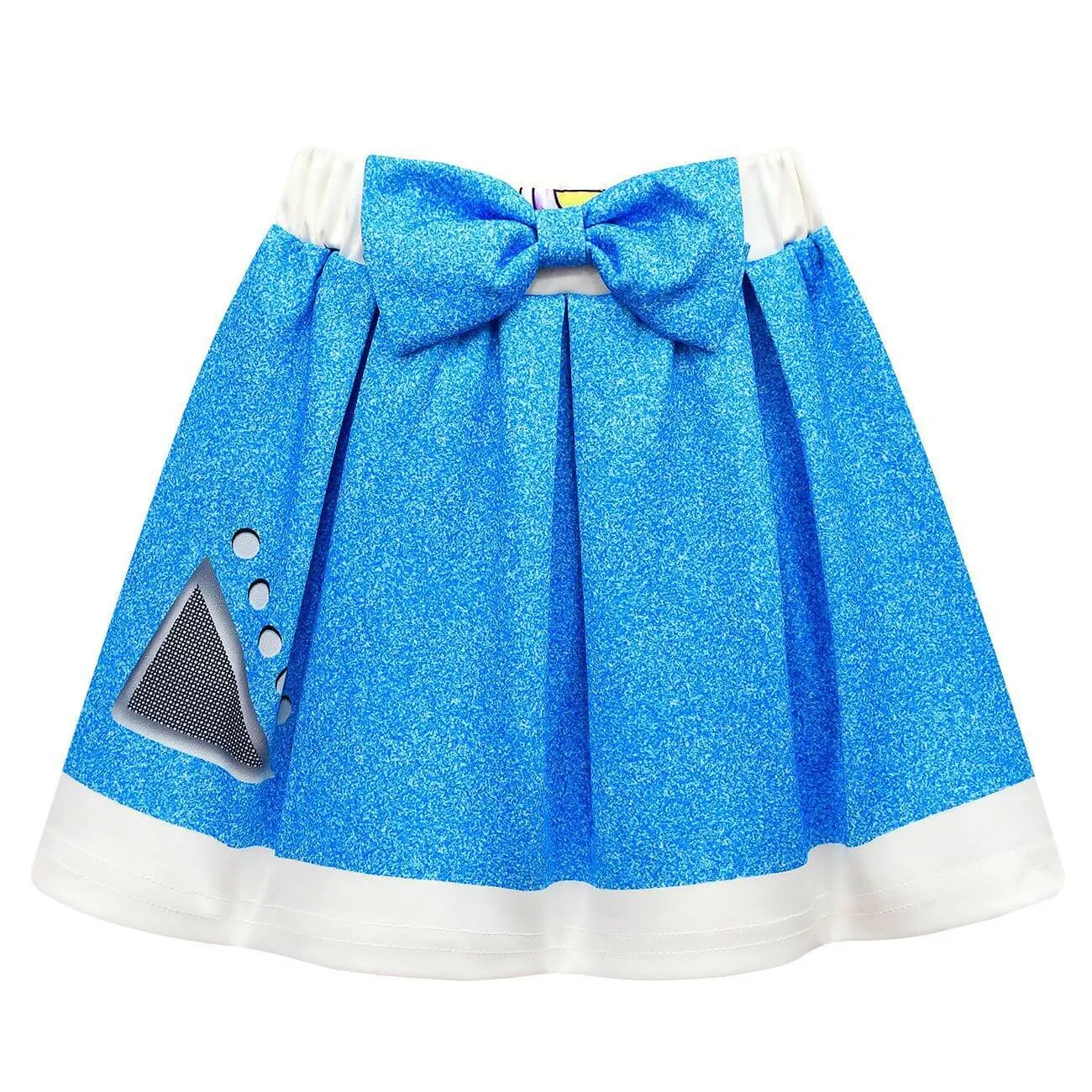 Girls Zombies Cosplay Costume Kids A-Li Tees Skirt Suit with Bag and Wig for Age 3-8Y
