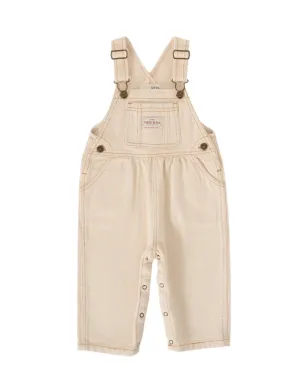 Goldie & Ace - Austin Denim Overalls | Oat - PREORDER