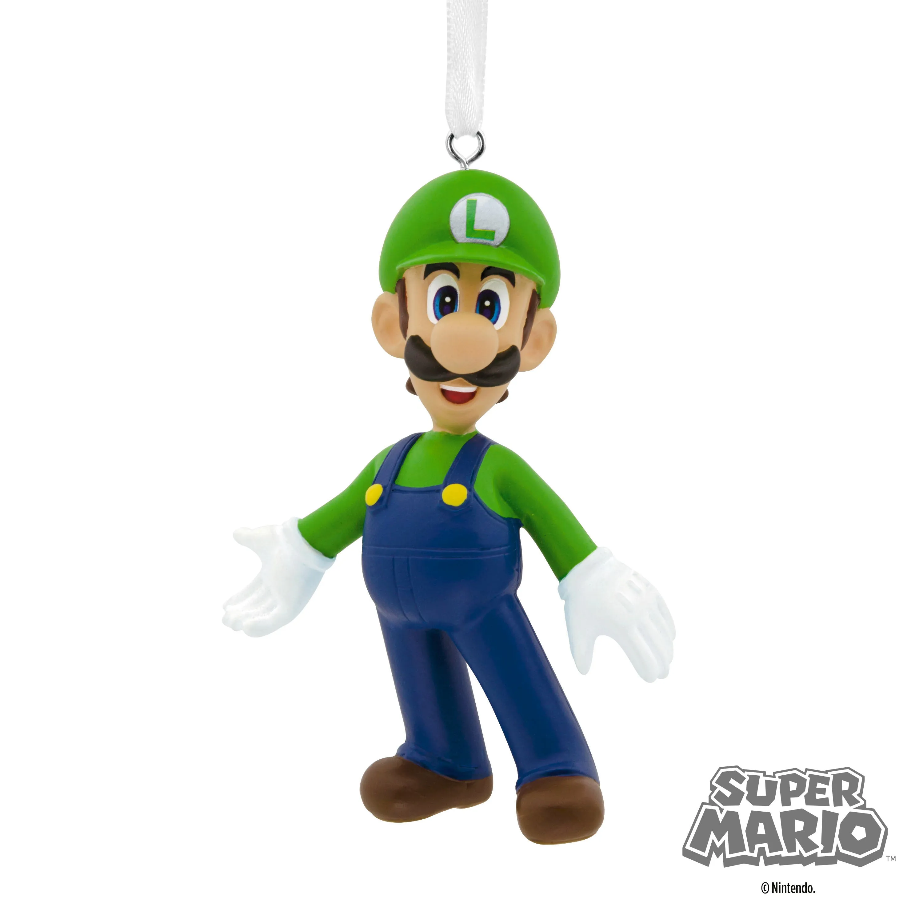Hallmark Nintendo Super Mario Luigi Christmas Ornament