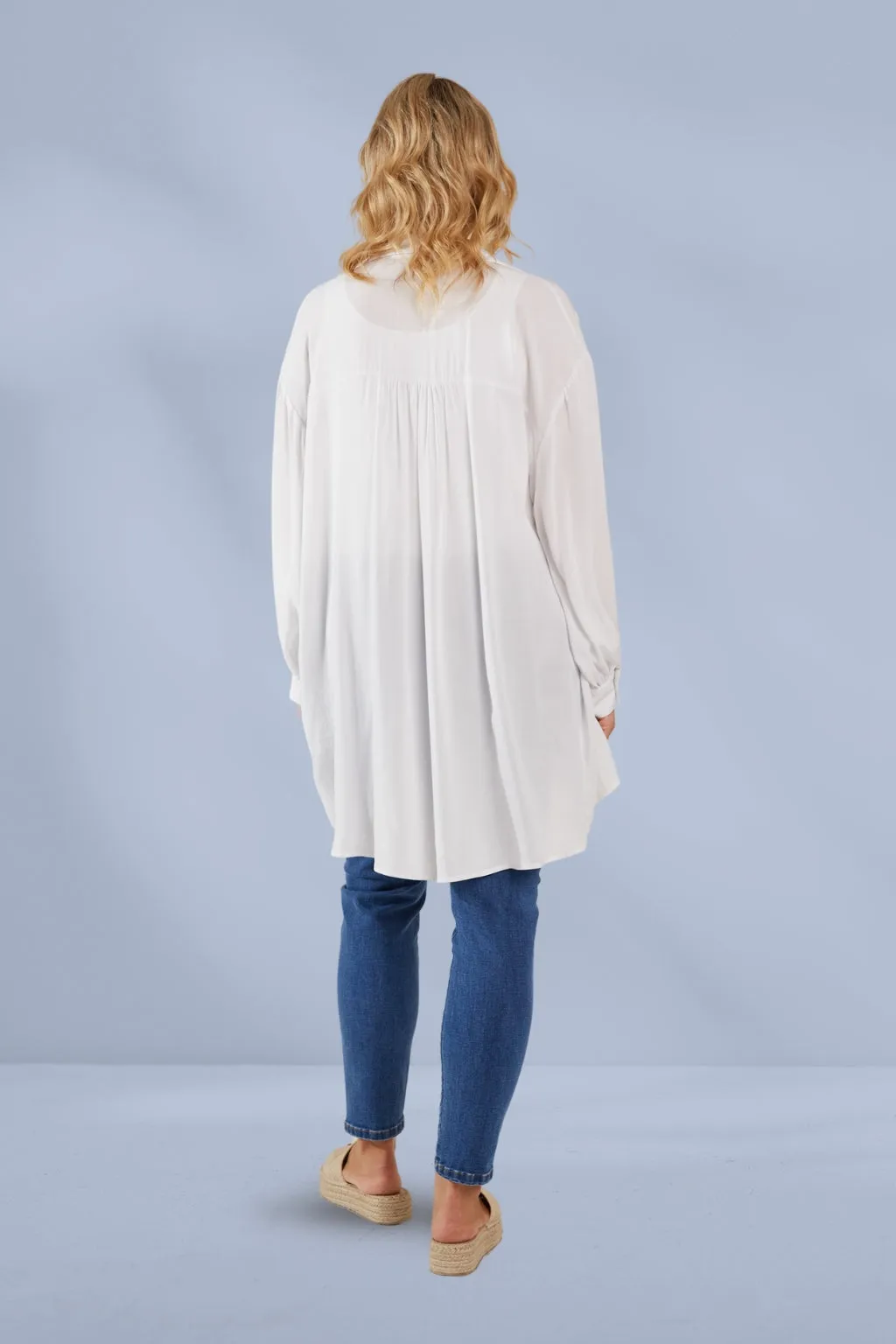 Haven Palermo Relaxed Shirt Bianco