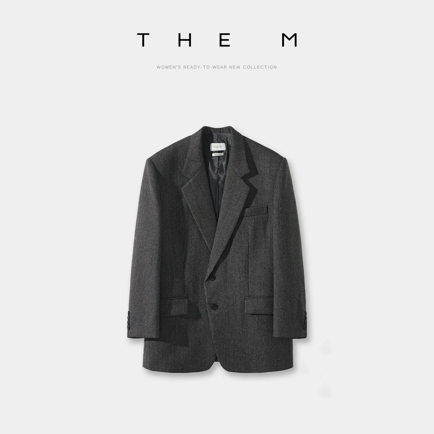 Herringbone Gray Suit