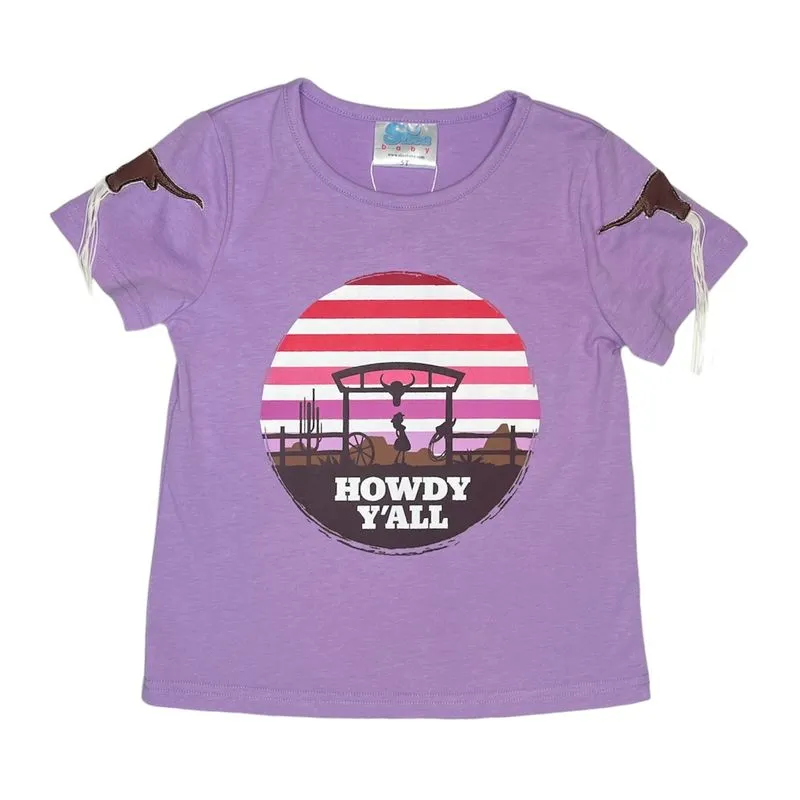 Howdy Y'all Fringe Tee Baby (6-18M)
