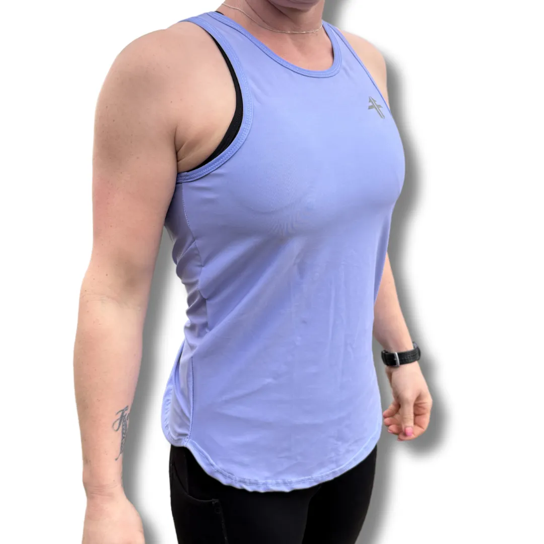 Ice Blue Twist Vest - PRE ORDER