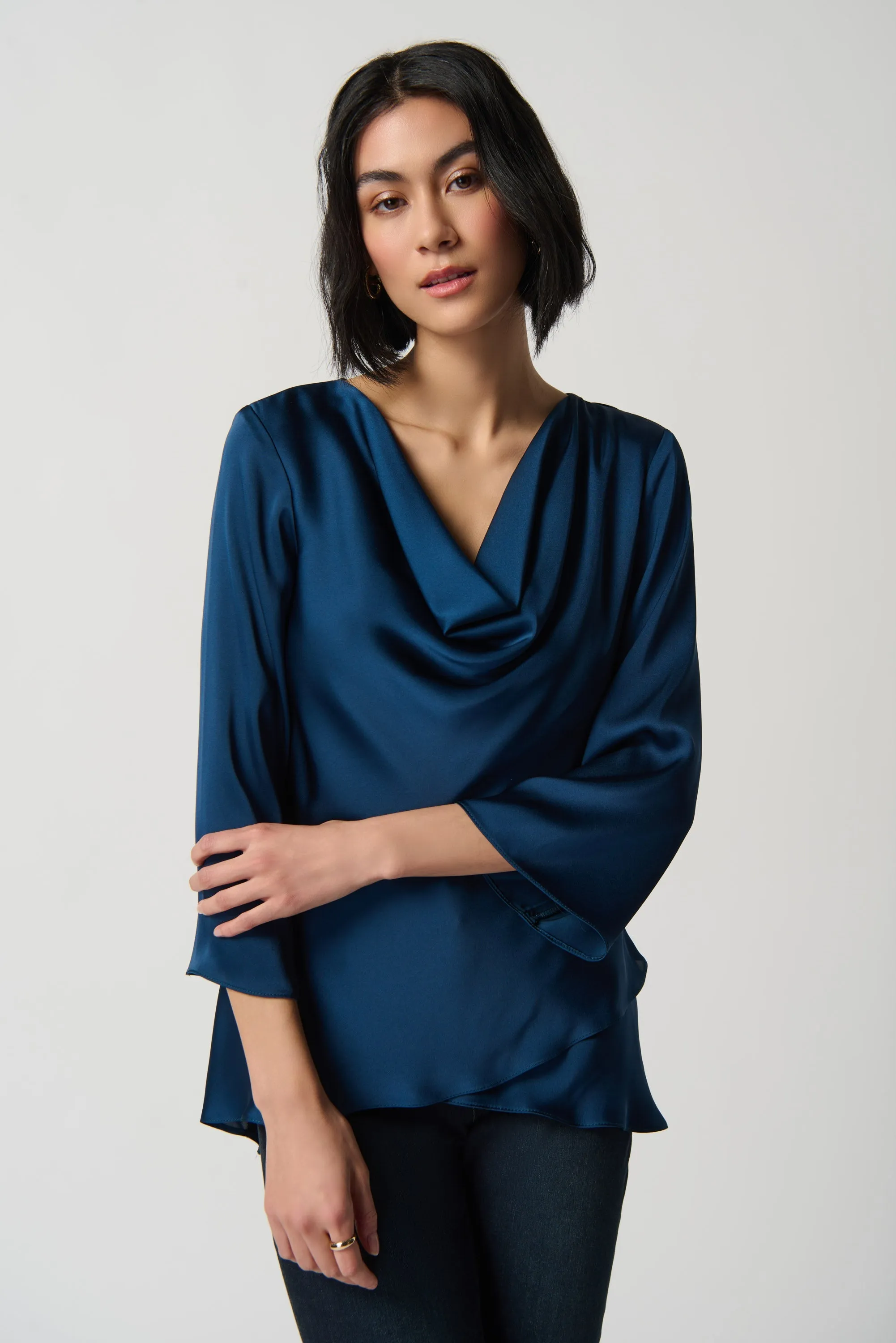 Joseph Ribkoff Winter  2023 -234082-Top-Black