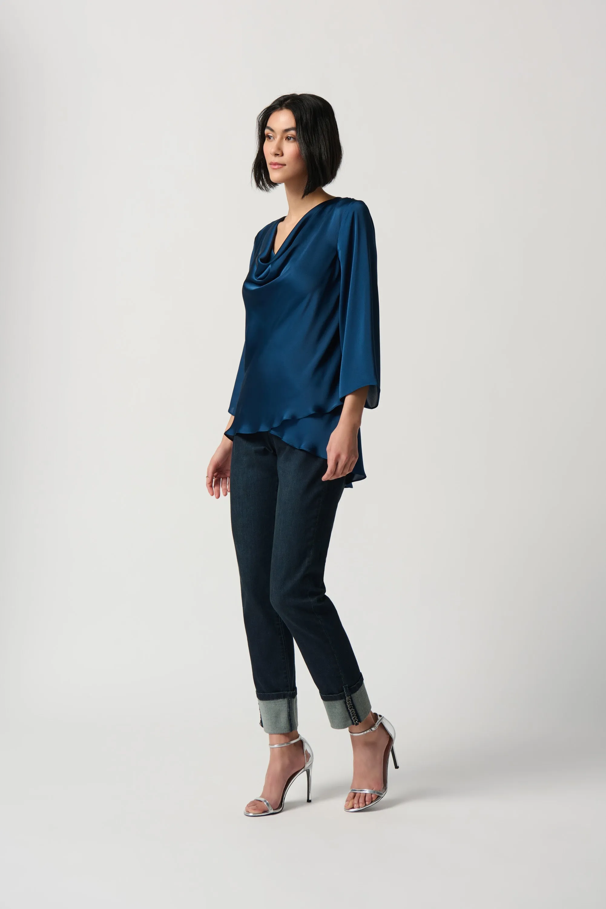 Joseph Ribkoff Winter  2023 -234082-Top-Black