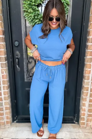 Just This Once Blue Pants