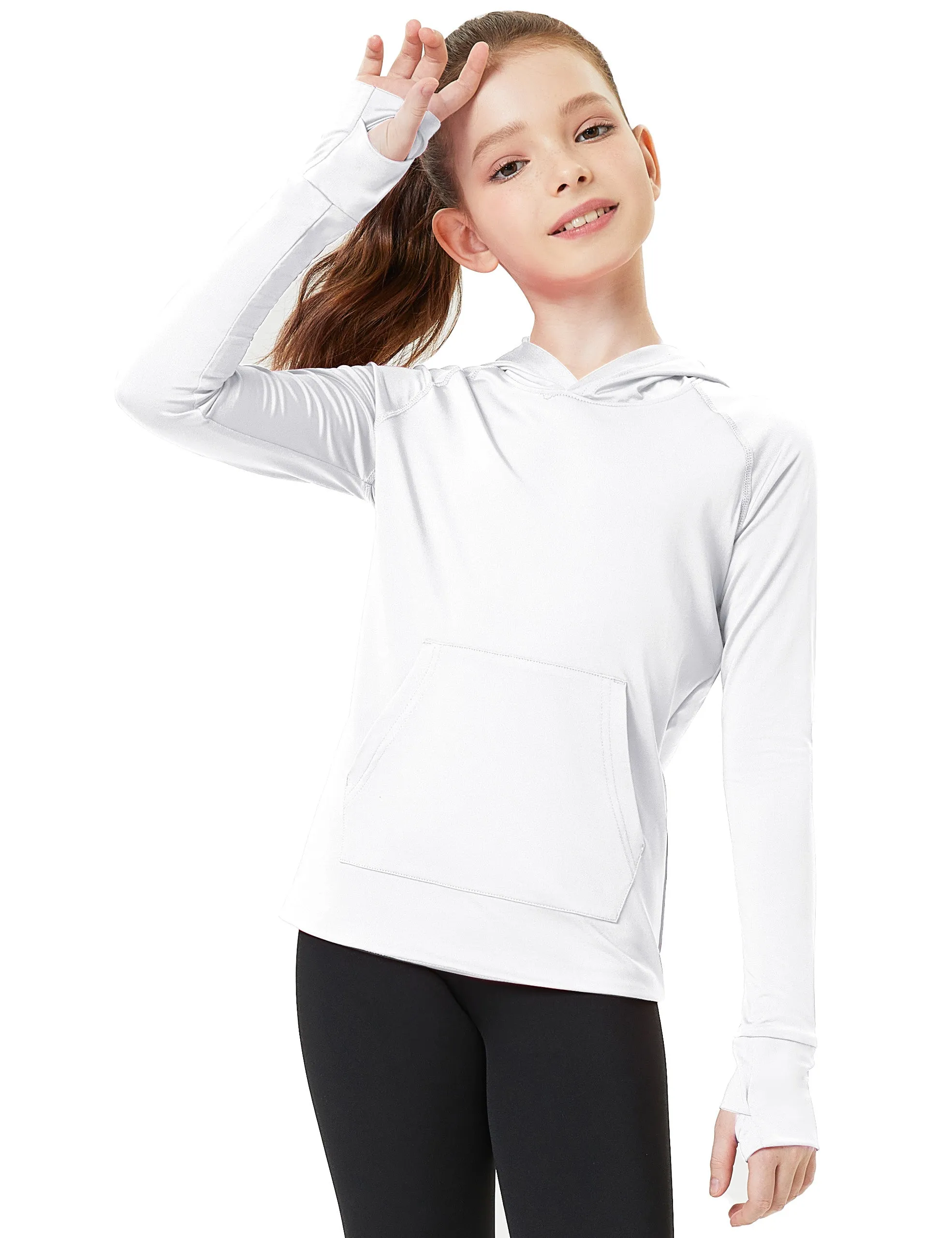 Kids UPF50  Shirts Pullover Hoodie