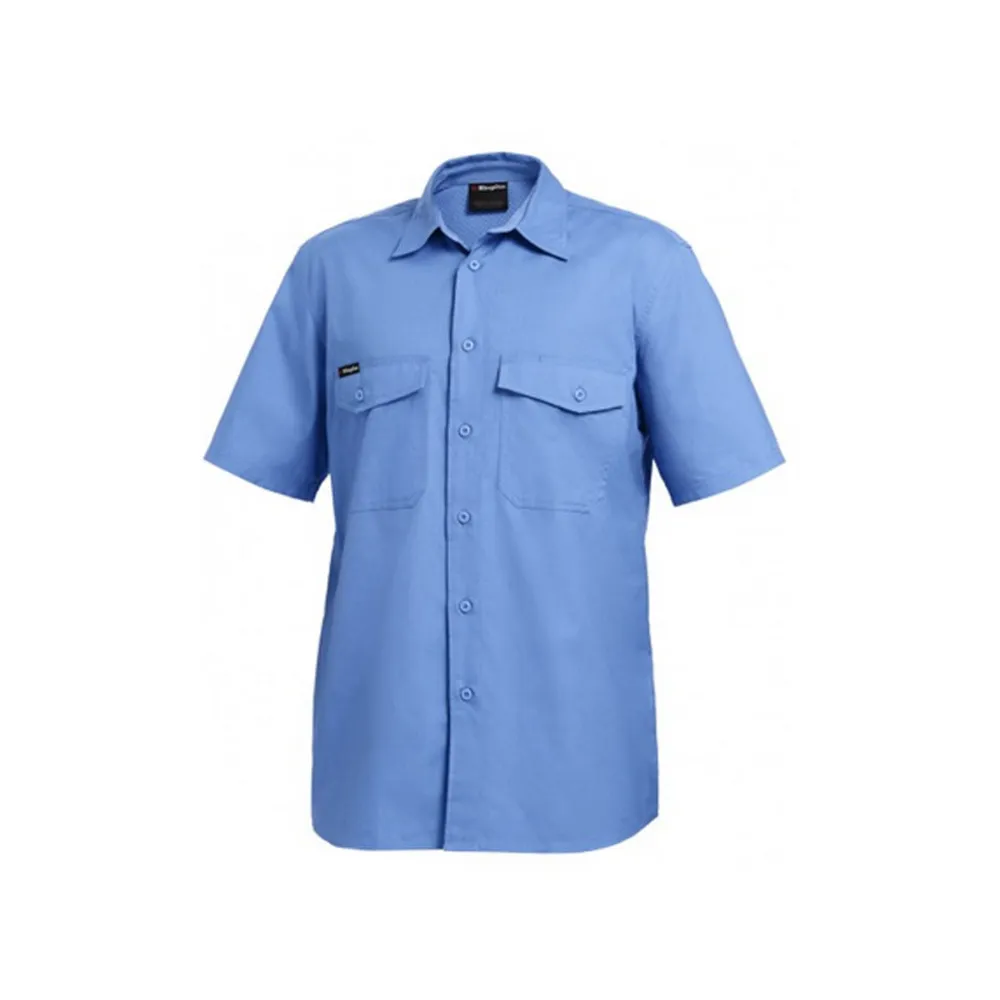 King Gee Workcool 2 Lightweight Ripstop Short Sleeve Work Shirt K14825