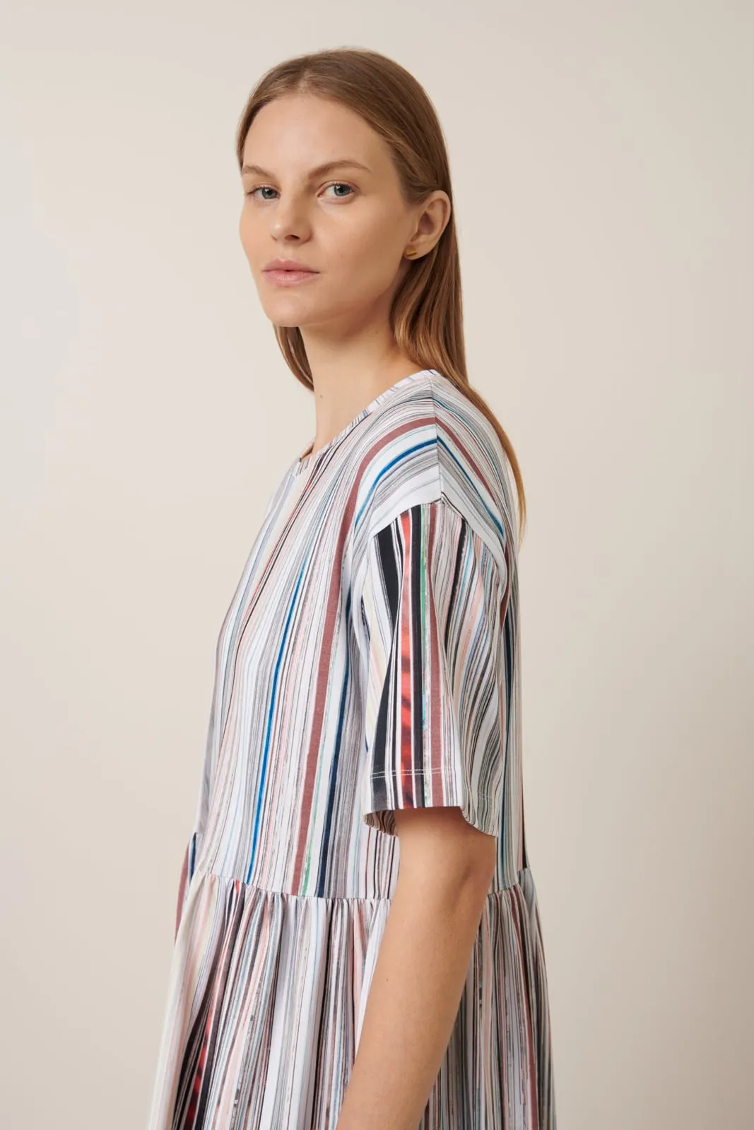 Kowtow - Library Dress Library Stripe