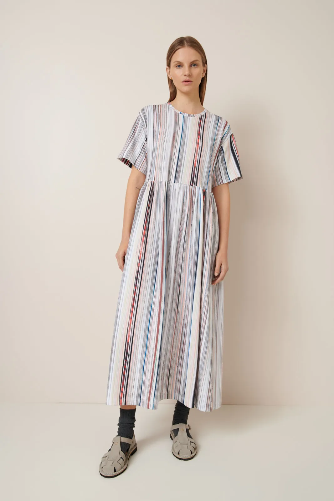 Kowtow - Library Dress Library Stripe