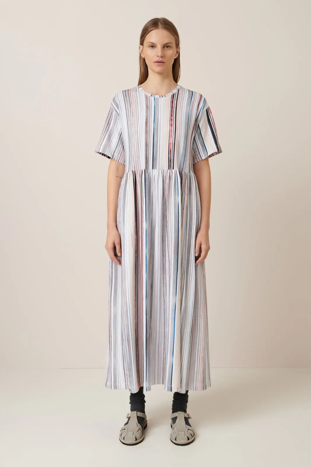 Kowtow - Library Dress Library Stripe